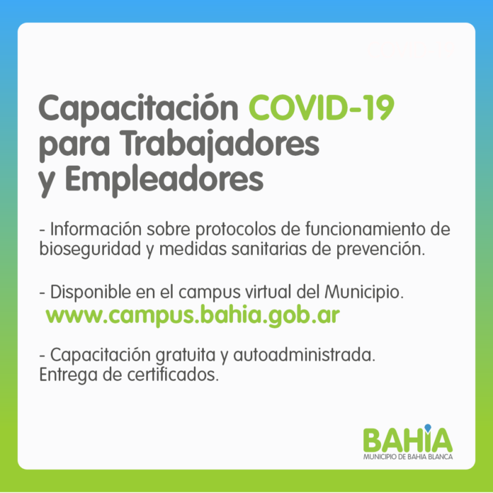 Flyer capacitación COVID-19