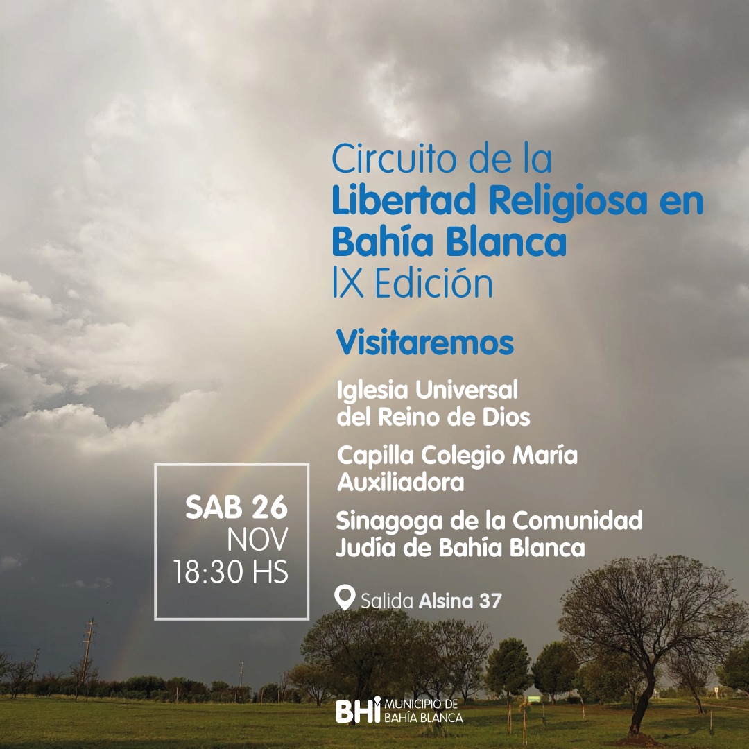 Circuito “La Libertad Religiosa en Bahía Blanca” | Prensa Bahía