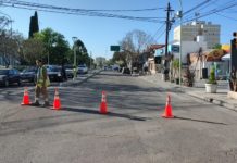Cortes previstos de calzada
