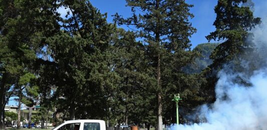 Plan de fumigación: trabajos programados hasta el 8 de febrero