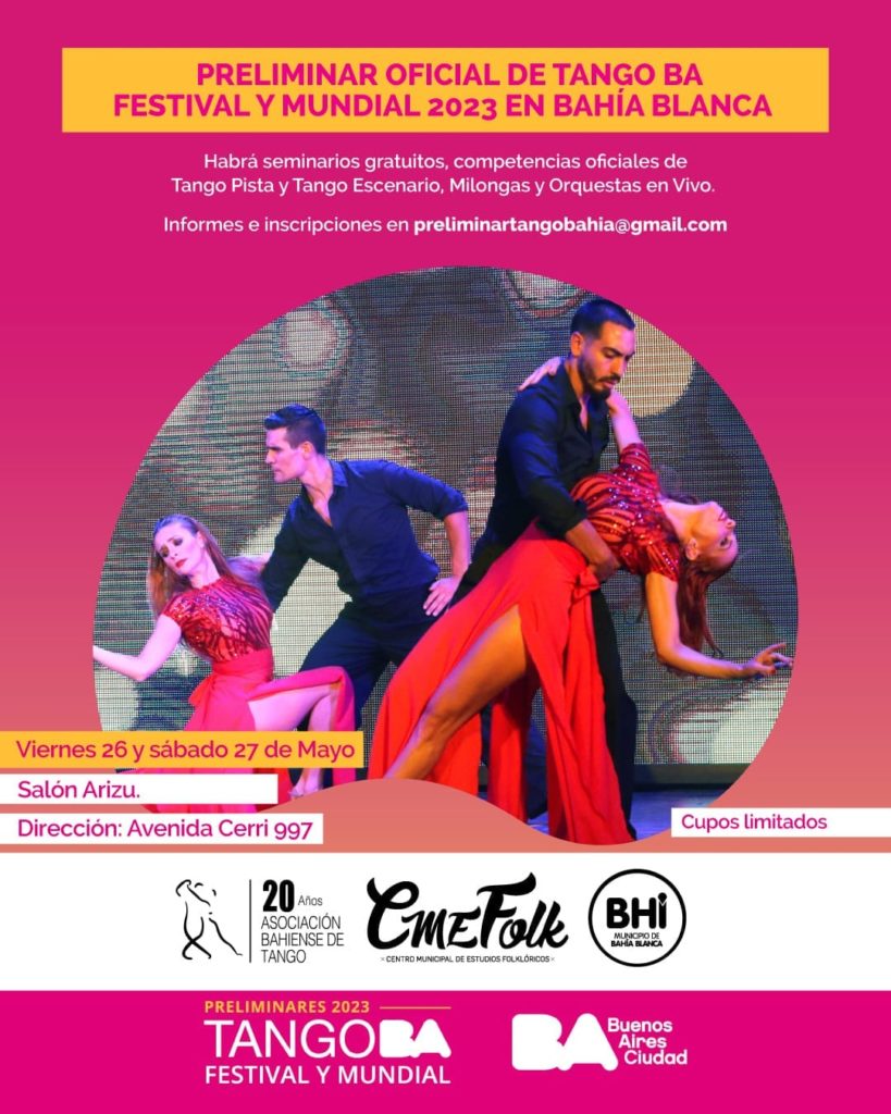 Tango Ba Festival Y Mundial 2023 En La Ciudad Prensa Bahía
