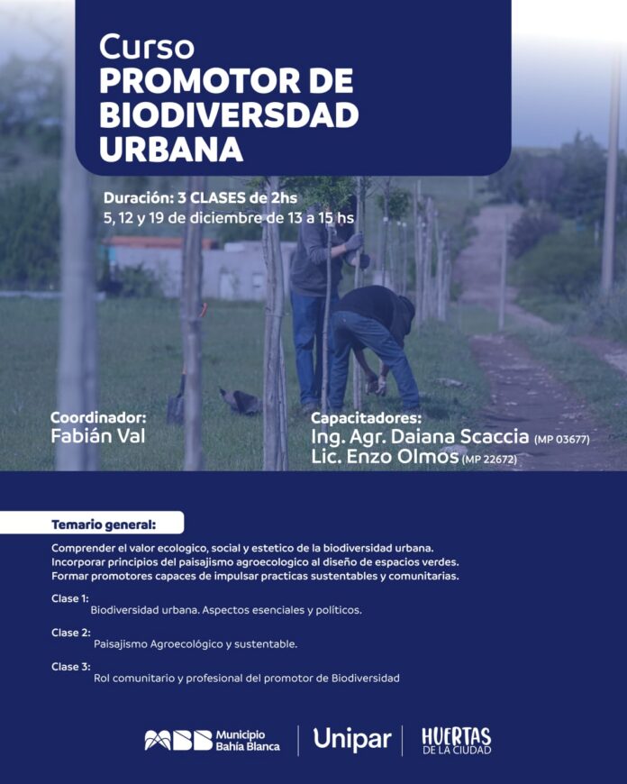 cuso biodiversidad urbana