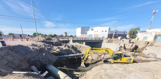Avanza la construcción de los nuevos puentes del Canal Maldonado