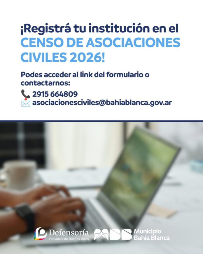 censo asociaciones civiles