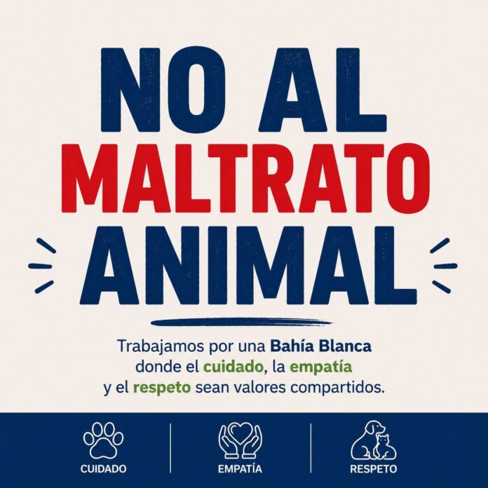 no al maltrato animal