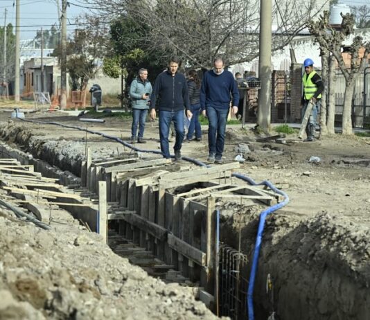 General Daniel Cerri: avanzan obras clave de agua, infraestructura pluvial y salud