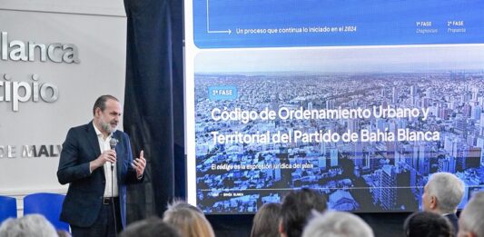 Susbielles presentó el nuevo Código de Ordenamiento Urbano y Territorial: el plan para definir cómo se desarrollará Bahía Blanca hacia su bicentenario