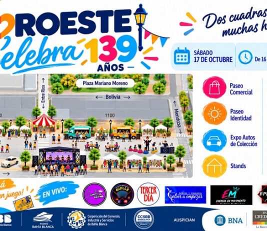 “Noroeste Celebra”- Festejos por el 139º aniversario del histórico barrio de la ciudad