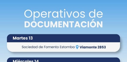 Operativos de documentación en Bahía Blanca